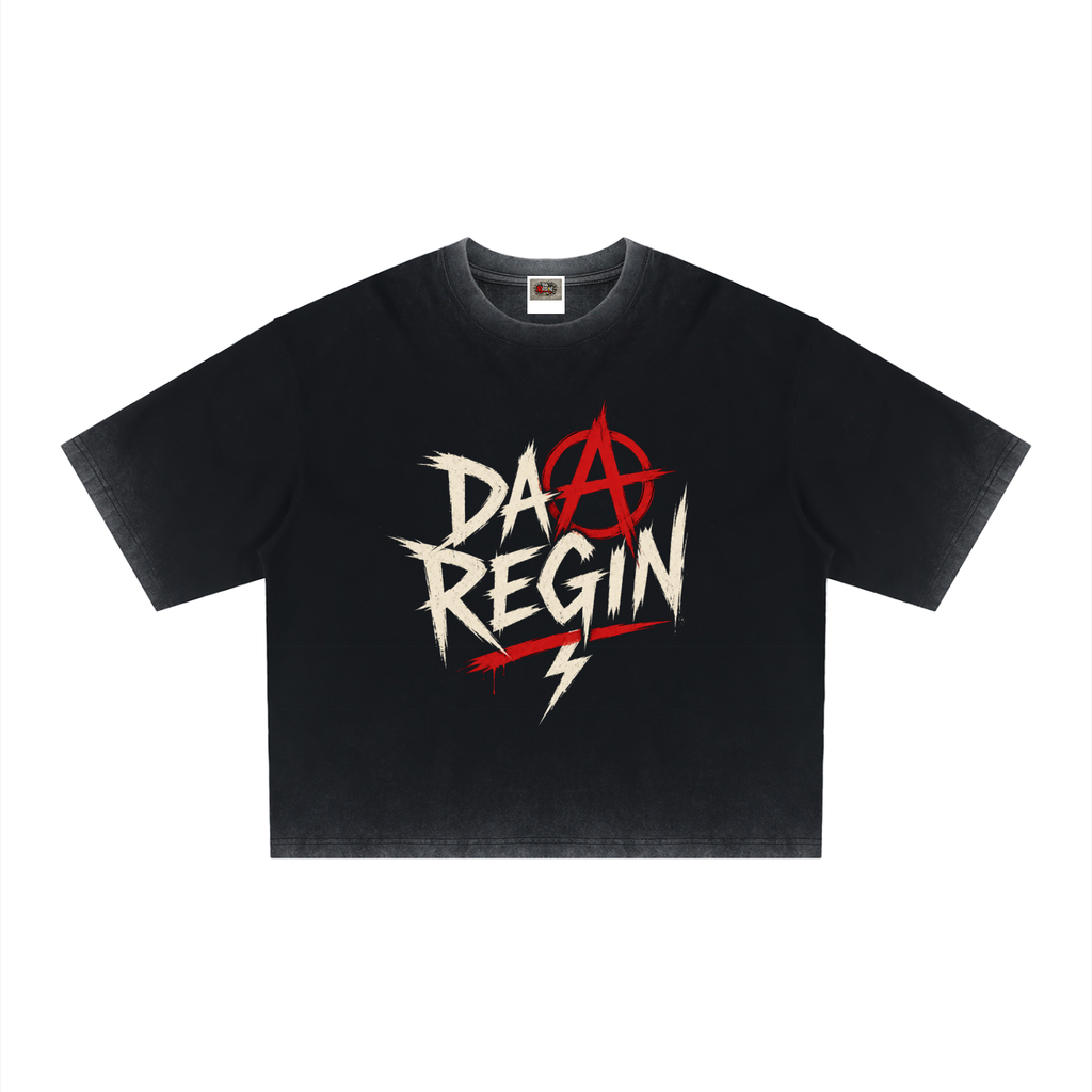 Da regin Unisex Reverse Dyed Boxy T-Shirt