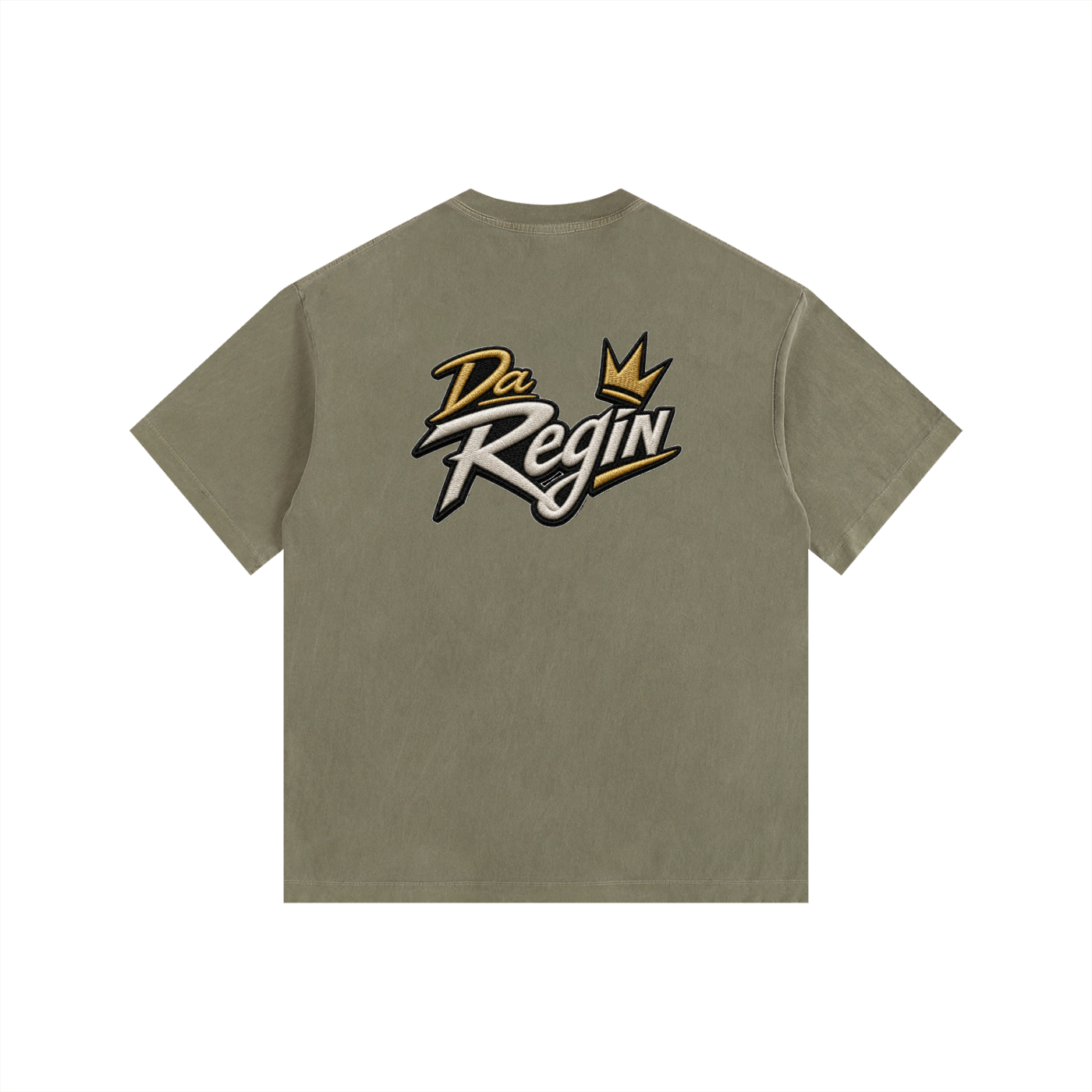 Da regin  summer 2027Vintage Washed Oversized Cotton T-Shirt