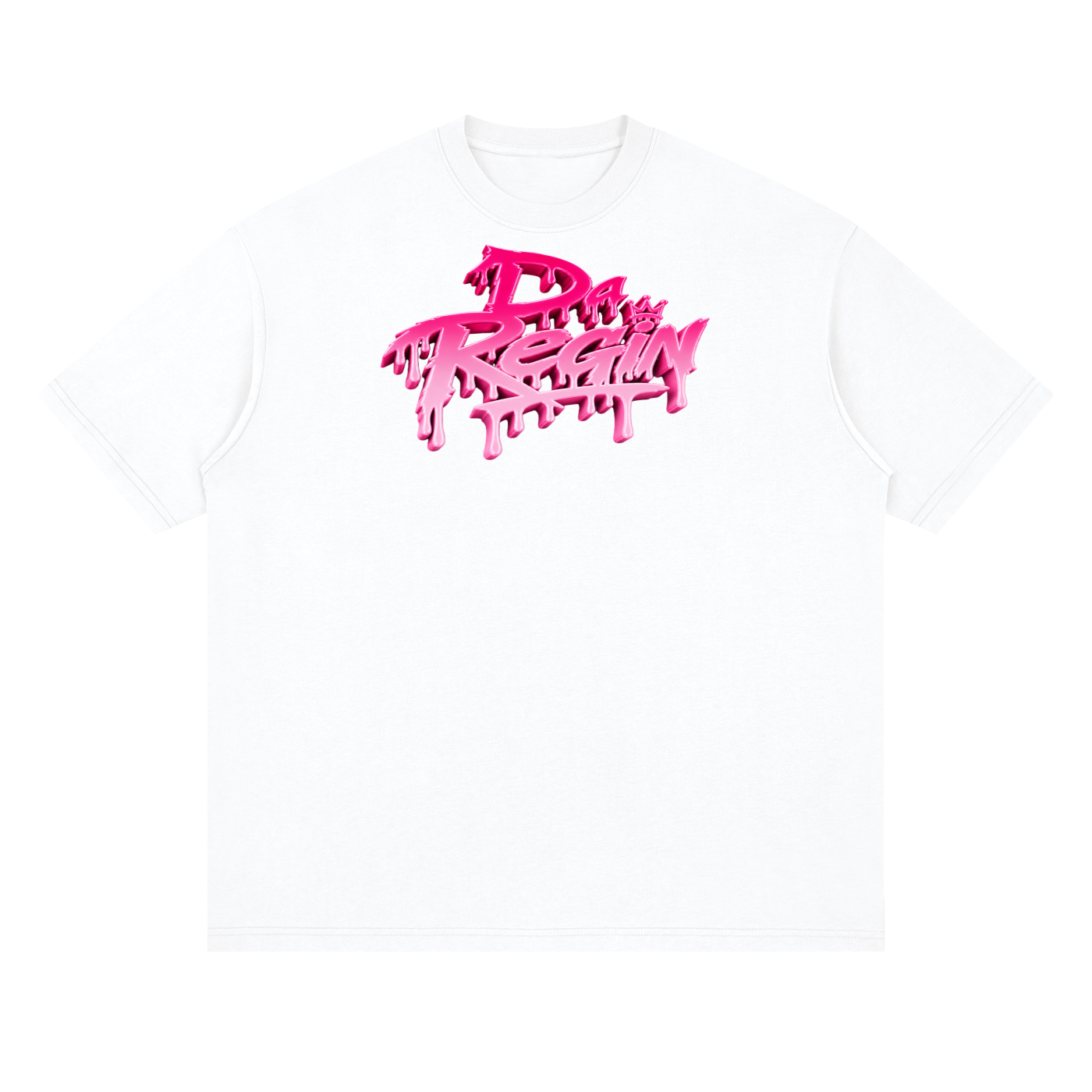 Da regin Streetwear Loose Drop Shoulder T-Shirt