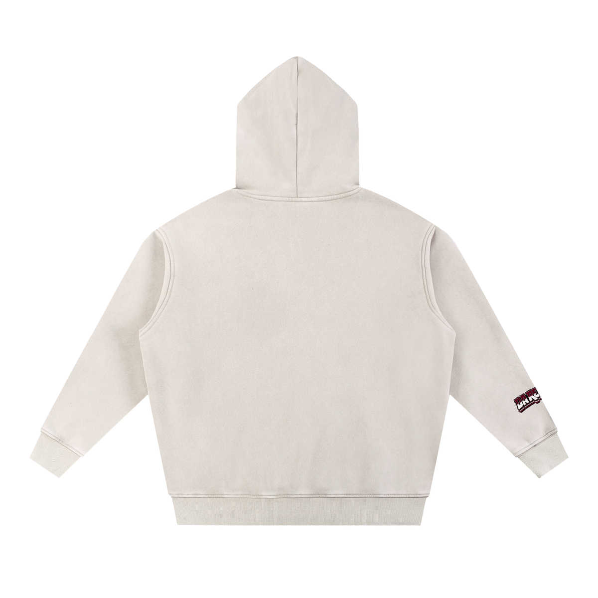 Da regin Snow Wash Fleece Oversize Hoodie