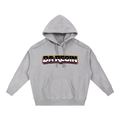 DAREGIN Snow Washed Tape Raw Edge Hoodie