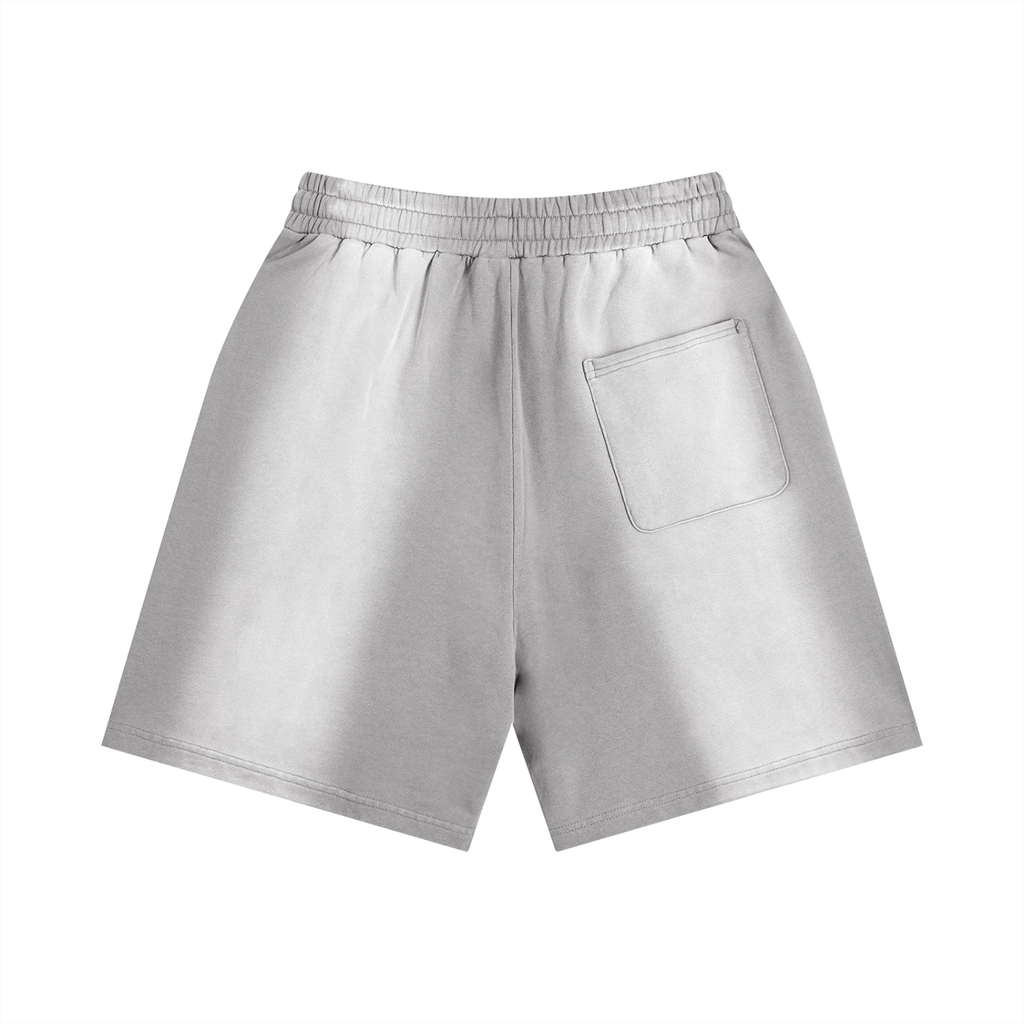 Da regin Sun Fade Distressed Shorts
