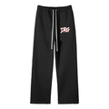 daregin Unisex Solid Color Fleece Straight Leg Pants