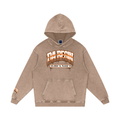 daregin Snow Washed Loose Cotton Hoodie