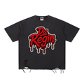 Da regin Snow Washed Raw-Hem T-Shirt