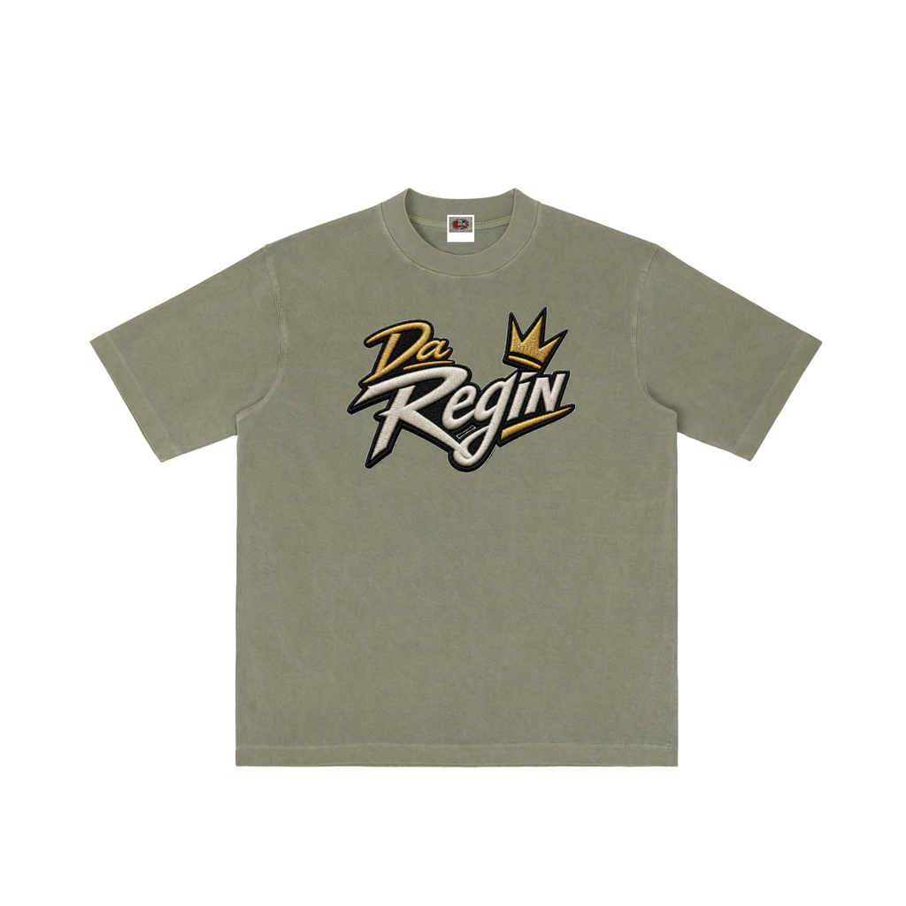 Da regin  2027Vintage Wash Drop Shoulder T-shirt