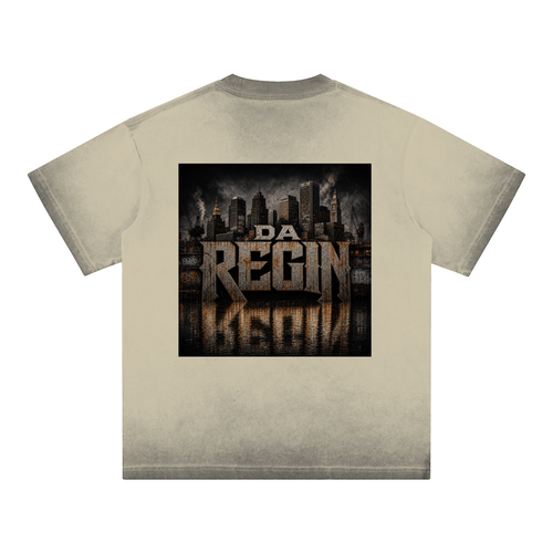 Da regin Reverse Dyed Loose Cotton T-Shirt