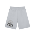 Da regin Men’s Solid Elastic Waist Shorts