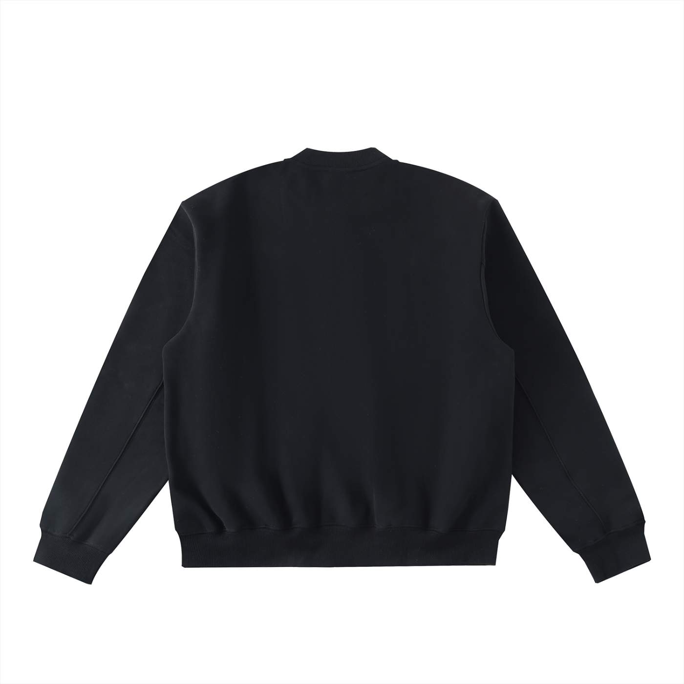 Da regin Essential Zip-Up Fleeced Varsity Jacket
