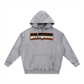 DA REGIN Snow Wash Hand-Frayed Heavyweight  Hoodie