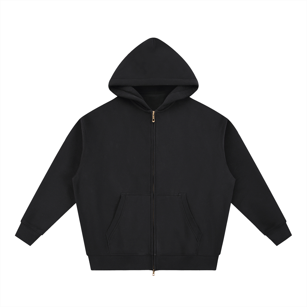 Essential Oversized Fleece Boxy Hoodied