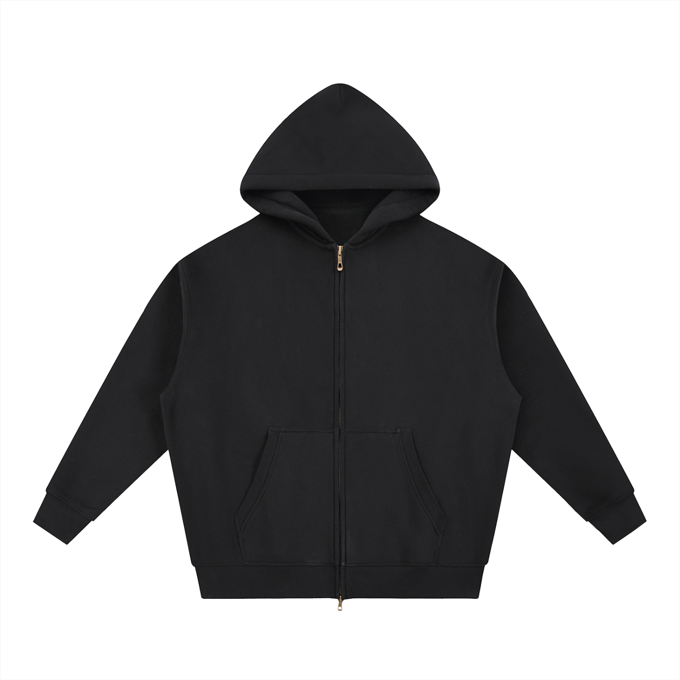 Essential Oversized Fleece Boxy Hoodied