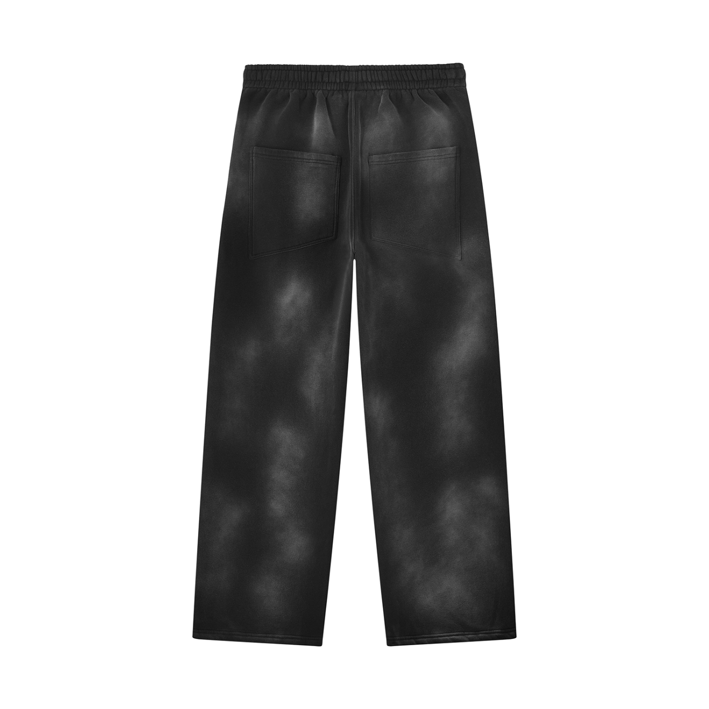 Da regin  Unisex Sunfade Wide Leg Fleece Sweatpants