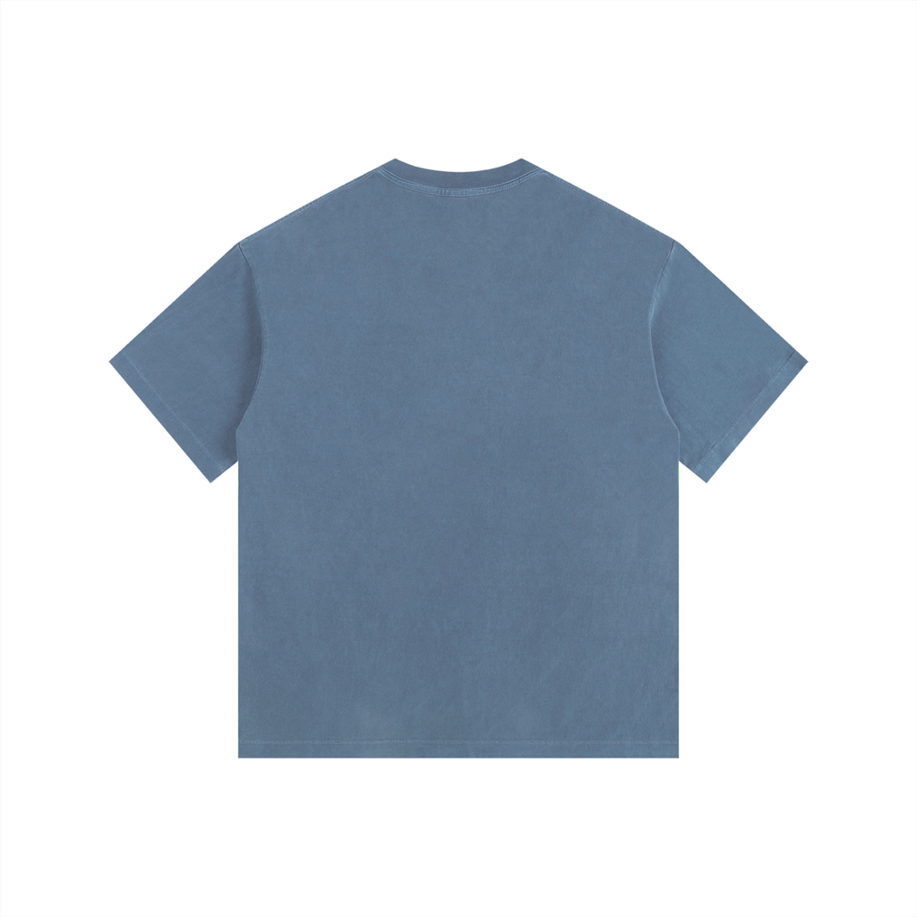 Da regin  2027 Vintage Washed Oversized Cotton T-Shirt