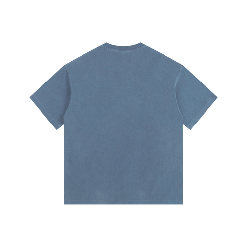 Da regin  2027 Vintage Washed Oversized Cotton T-Shirt