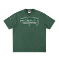 DAREGIN Heavyweight Vintage Washed Frayed T-Shirt