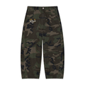 Men’s Camo Barrel Leg Cargo Pants