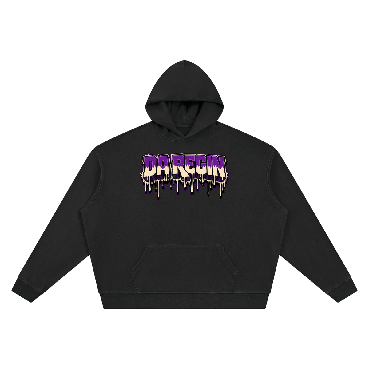 Da regin Unisex Vintage Wash Boxy Hoodie