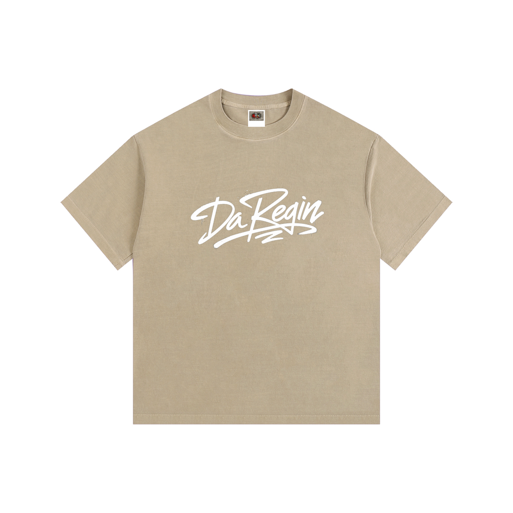 da regin vintage Washed Oversized Cotton T-Shirtdada