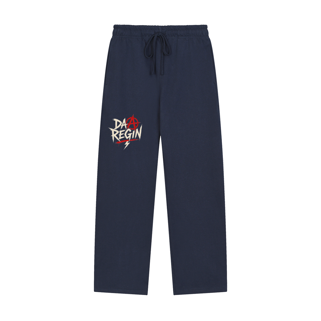 Da regin Solid Color Straight-Leg Sweatpants