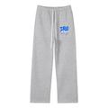 Daregin mens Solid Color Fleece Straight Leg Pants