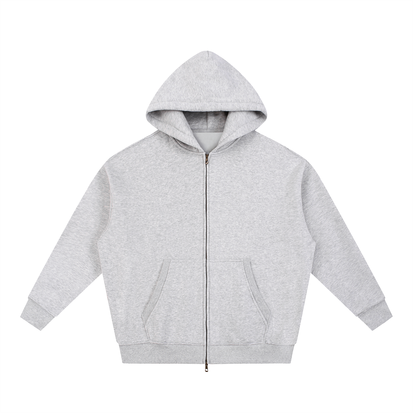 Essential Oversized Fleece Boxy Hoodied