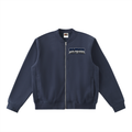 DAREGIN Essential Zip-Up Fleeced Varsity Jacket