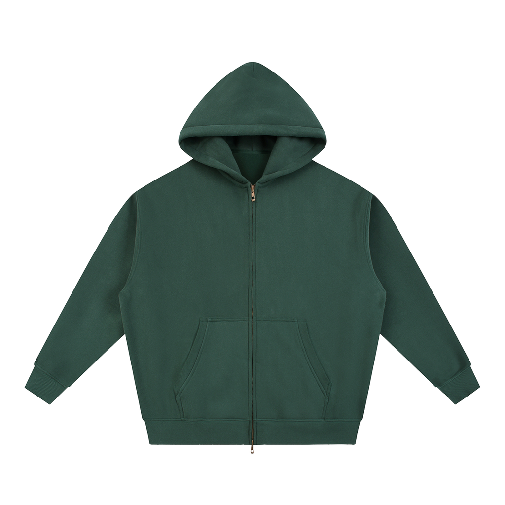 Essential Oversized Fleece Boxy Hoodied