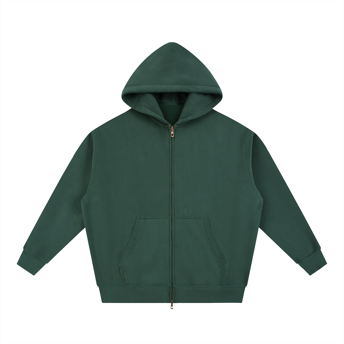 Essential Oversized Fleece Boxy Hoodied