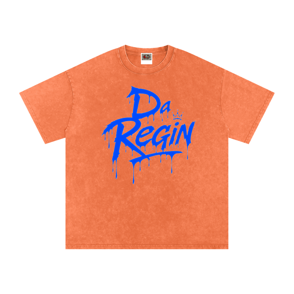 Da regin  1of1 Snow Washed Oversized Cotton T-Shirt