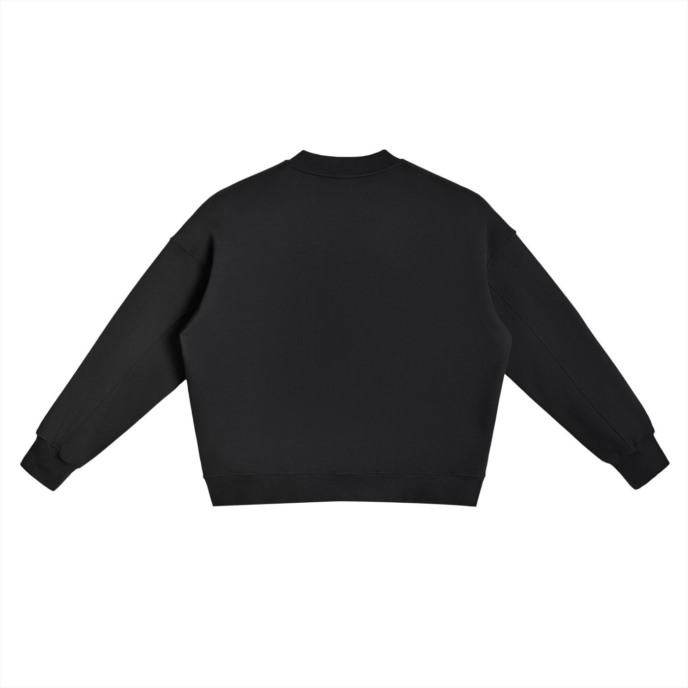 Da regin Fleece Side Slit Crewneck Sweatshirt