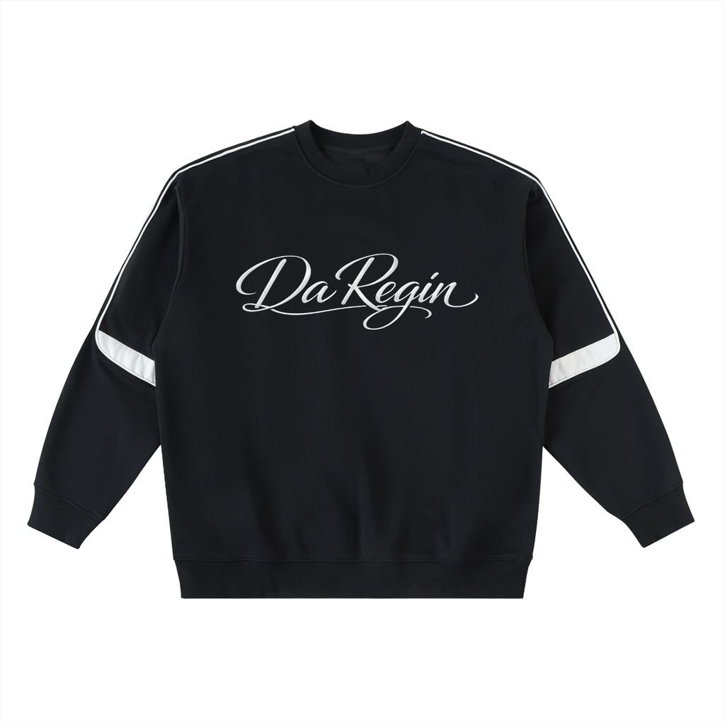 Da regin Oversized Crewneck Taped Sweatshirt