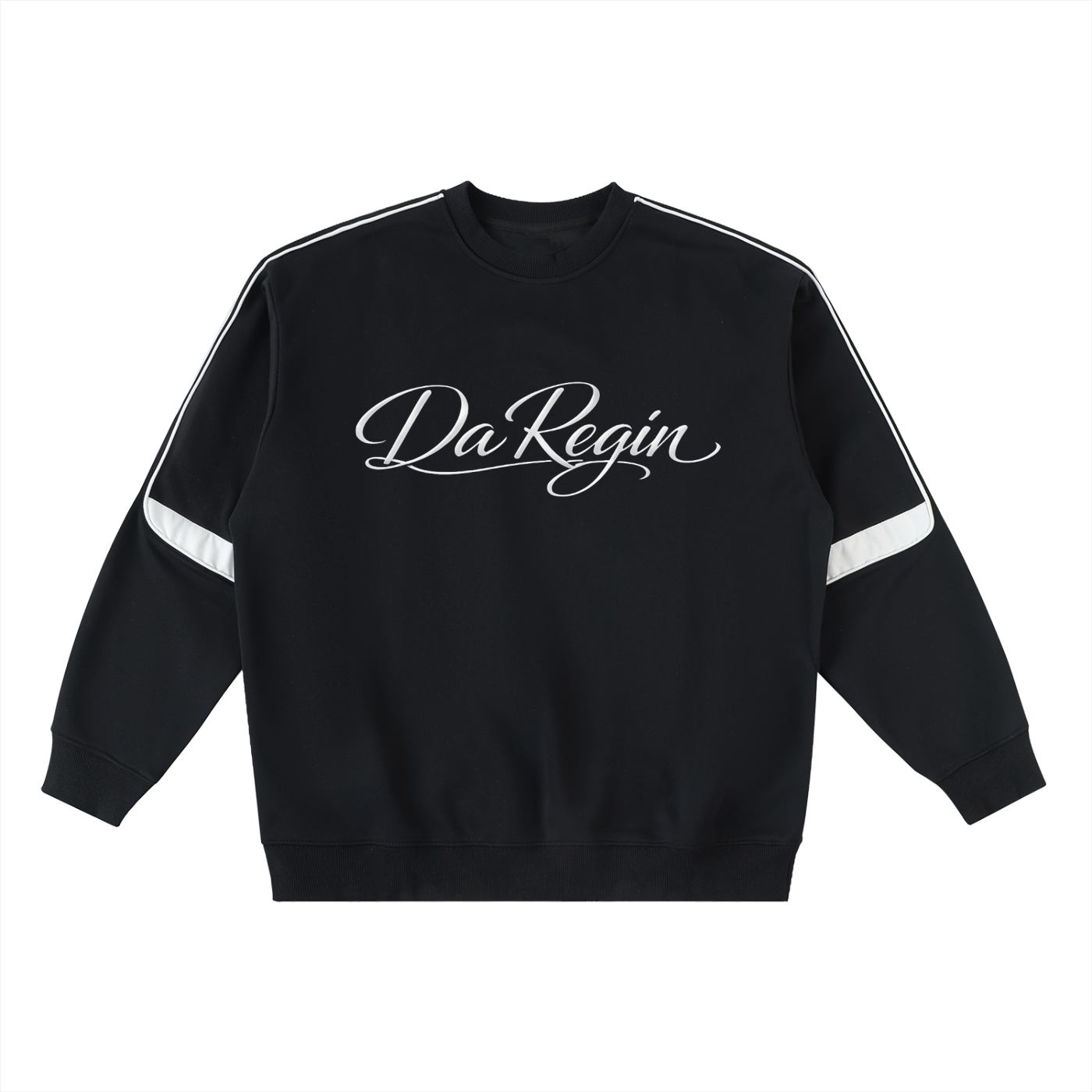 Da regin Oversized Crewneck Taped Sweatshirt