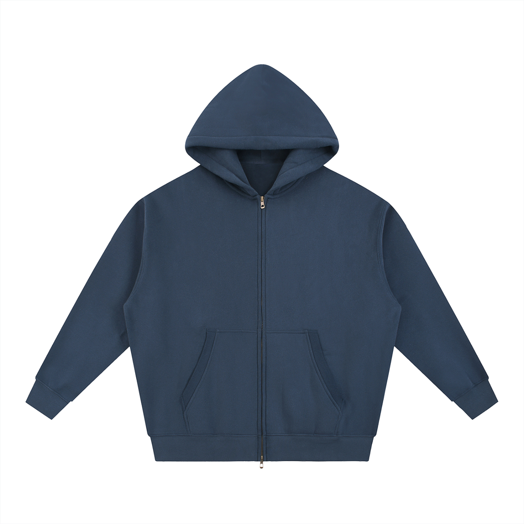 Essential Oversized Fleece Boxy Hoodied