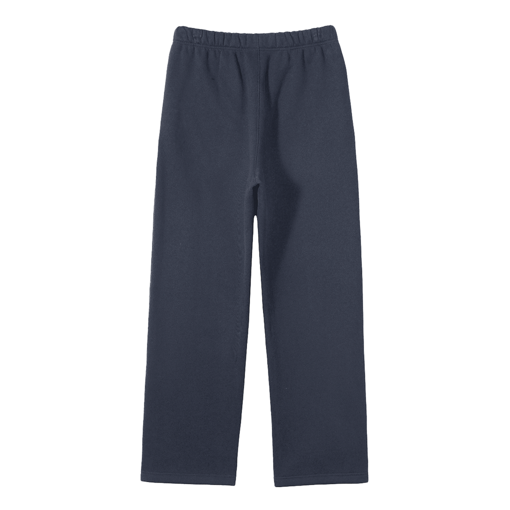 Da regin Unisex Solid Color Fleece Straight Leg Pants