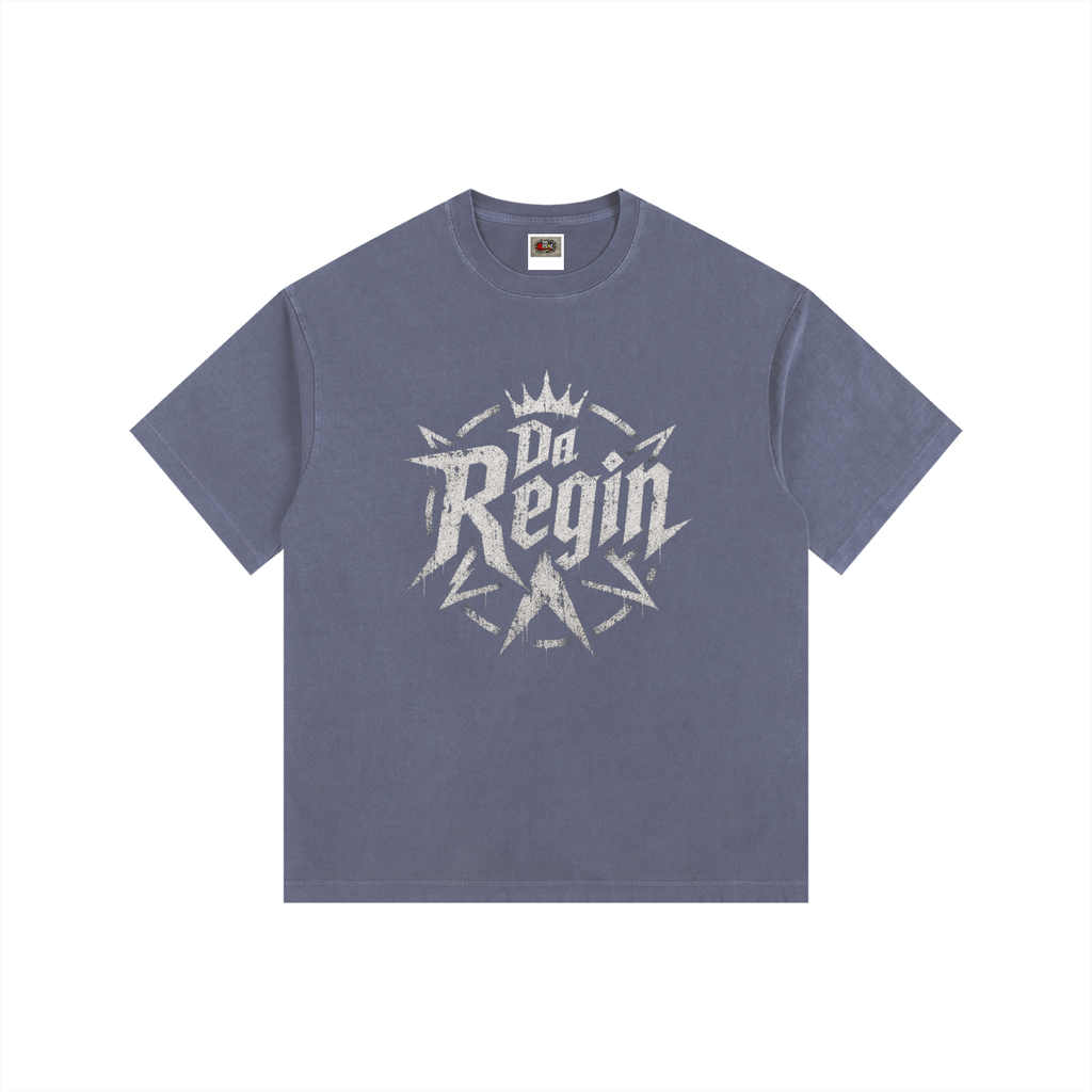 Da regin  2027Vintage Washed Oversized Cotton T-Shirt