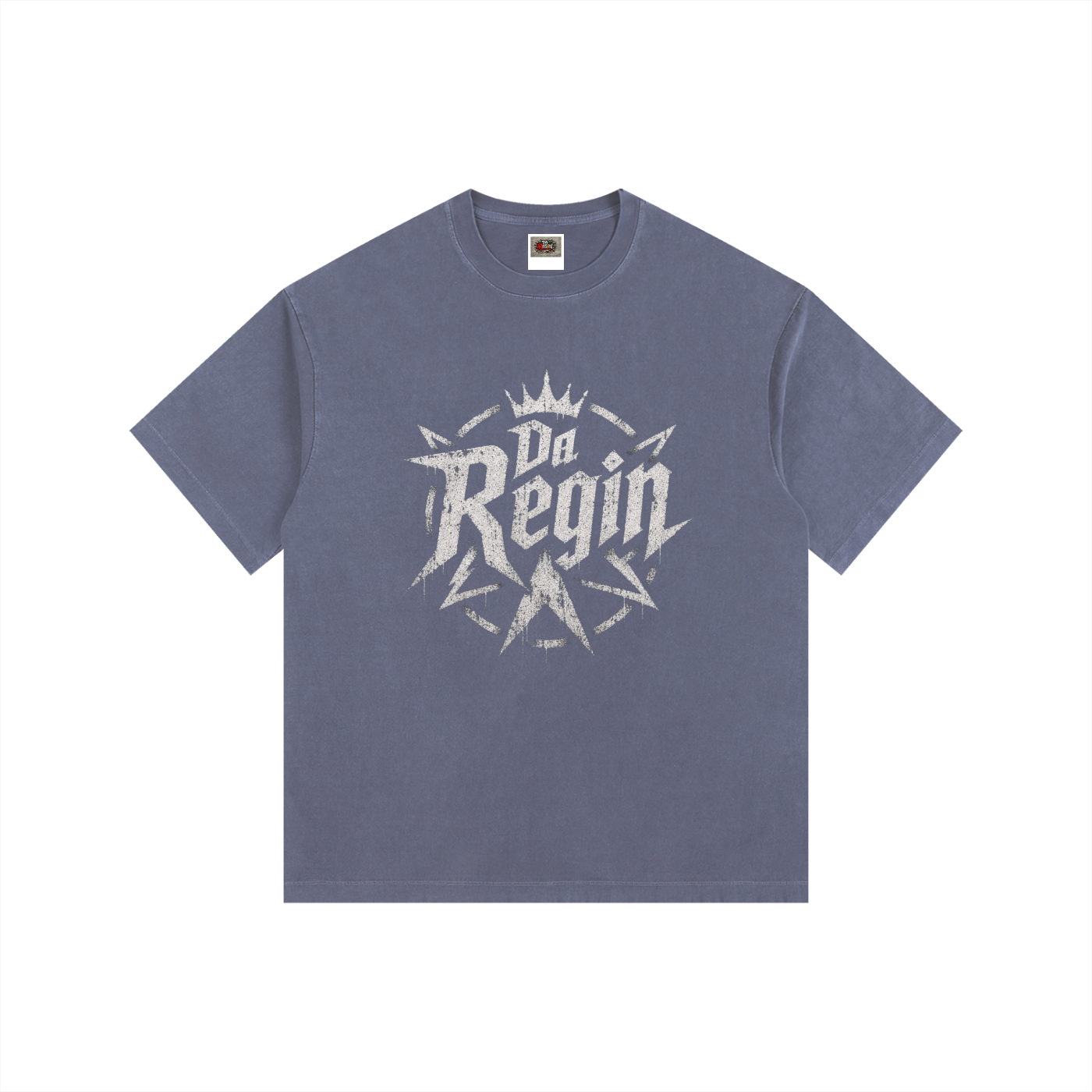 Da regin  2027Vintage Washed Oversized Cotton T-Shirt