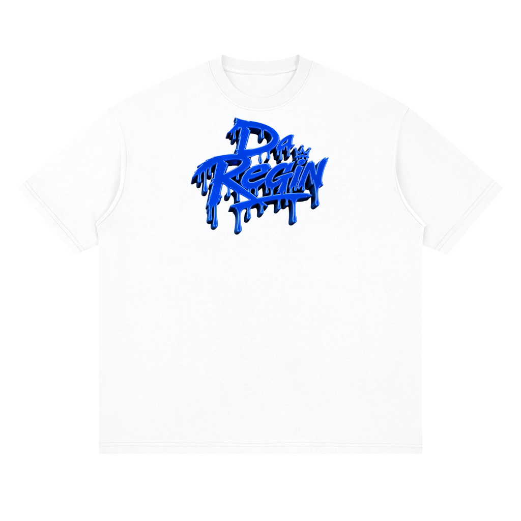 Da regin Streetwear Loose Drop Shoulder T-Shirtd