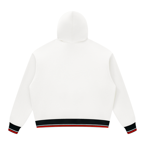 Da regin  mens Oversized Color Block Fleece Hoodie