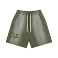 Da regin  summer  2027 Sun Fade Distressed Shorts