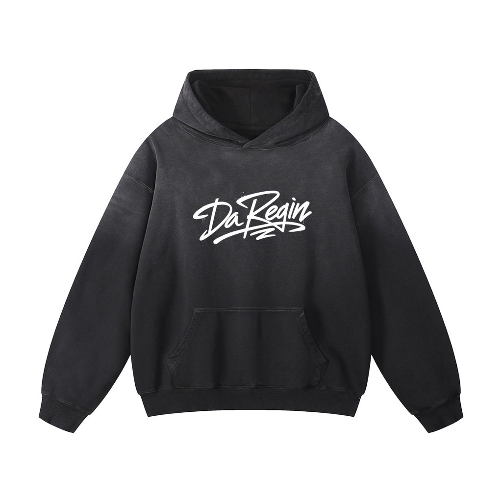 da regin Heavyweight Sunfade Oversized Hoodie