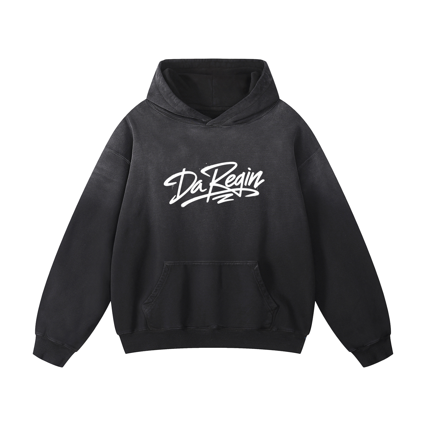 da regin Heavyweight Sunfade Oversized Hoodie