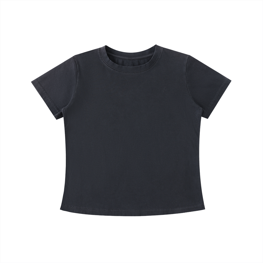 Womans da regin  intage Wash Slim Fit T-shirt